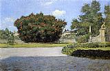 William Merritt Chase The Big Oleander painting
